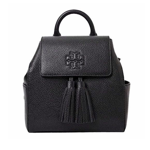 Tory Burch Thea Mini Backpack Black New Leather - Picture 11 of 11